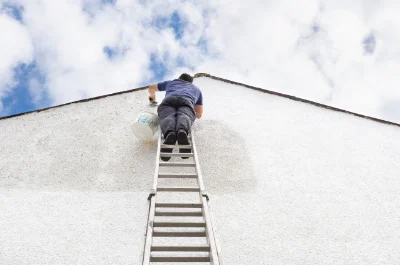 Peinture extérieure à Houppeville — façades et ravalement